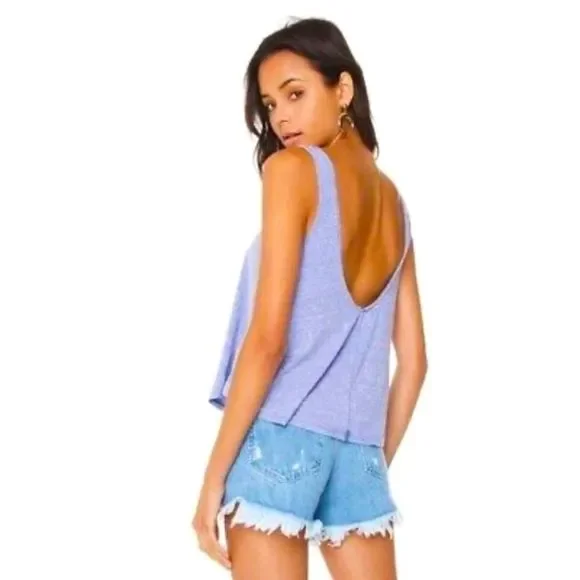 SOLD Free People Carly O-Ring Scoop-Back Tank Top - Picture 6 of 12